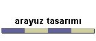 arayuz tasarm